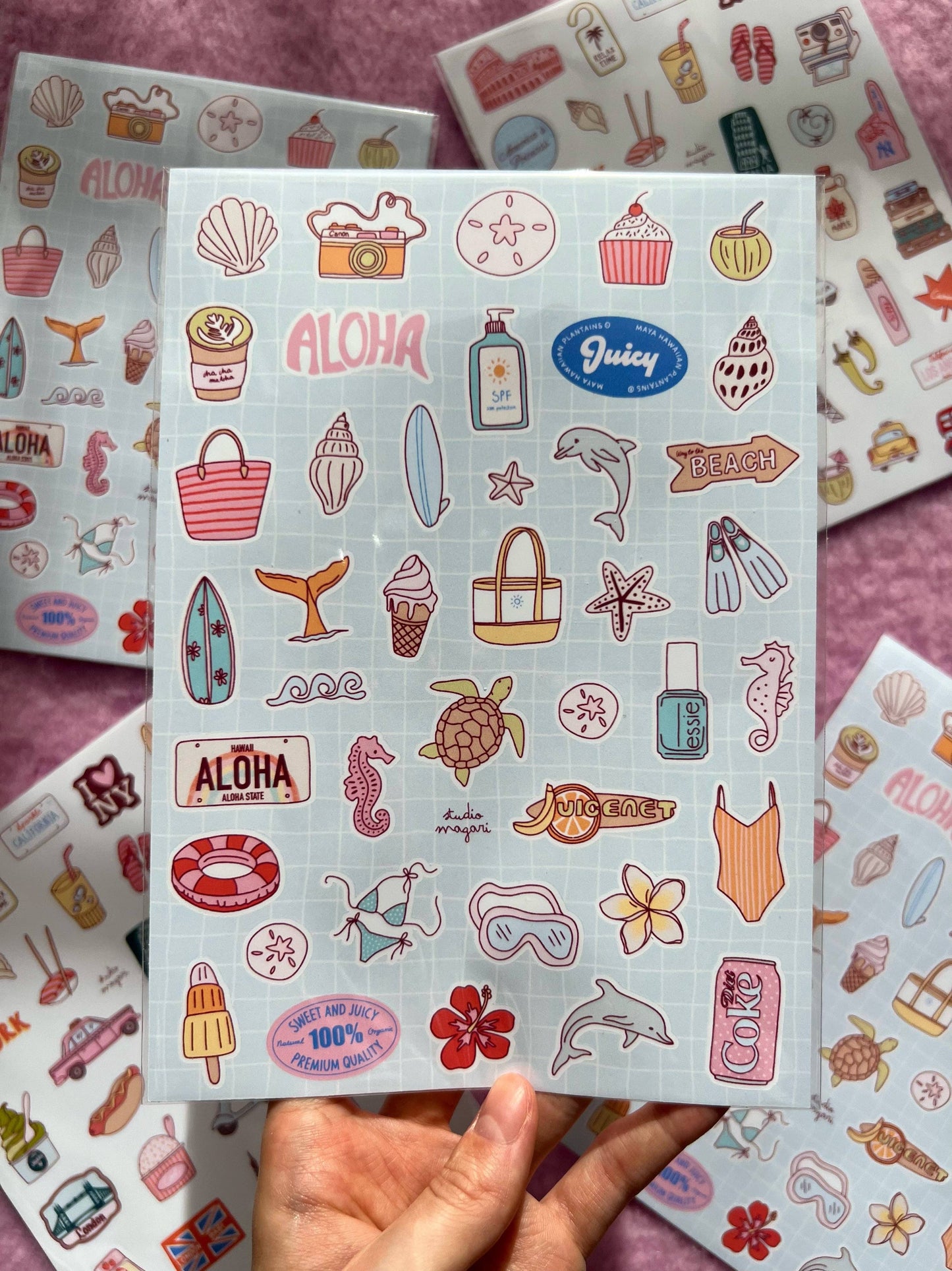 COMING SOON: Studio Magari - Summer Sticker Sheet