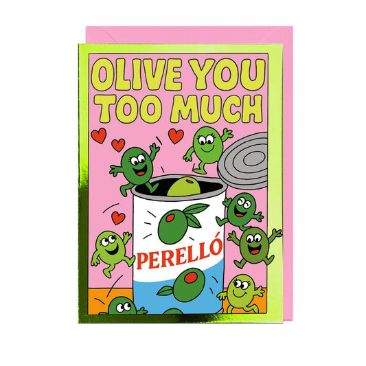 COMING SOON: Jolly Awesome - Olive You Too Much Card