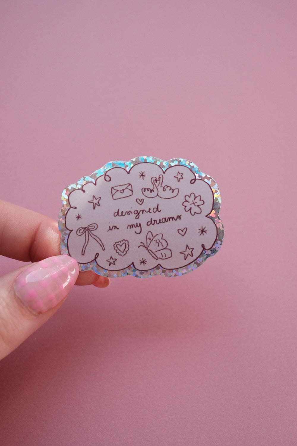 COMING SOON: Nany Craft Shop - Designed in my Dreams Sticker