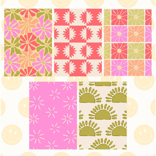 Cowgirl Desert Sticker Paper