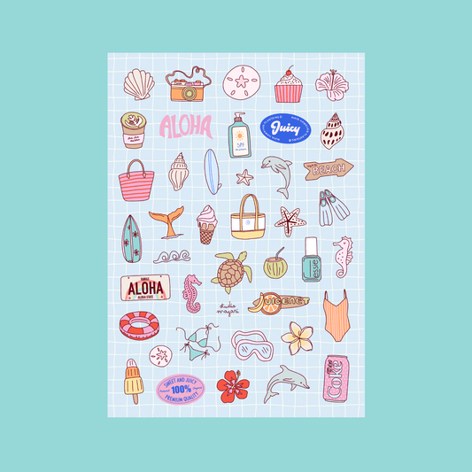 Studio Magari - Summer Sticker Sheet