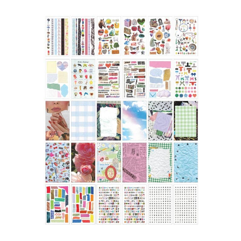 COMING SOON: Pipsticks - Haricot Vert Dreamworld Junk Journal Sticker Book