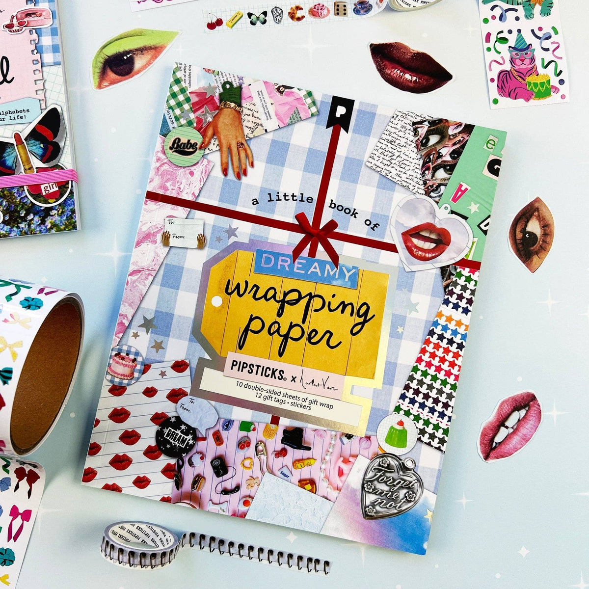 Coming Soon: Pipsticks - Haricot Vert Dreamy Wrapping Paper Book