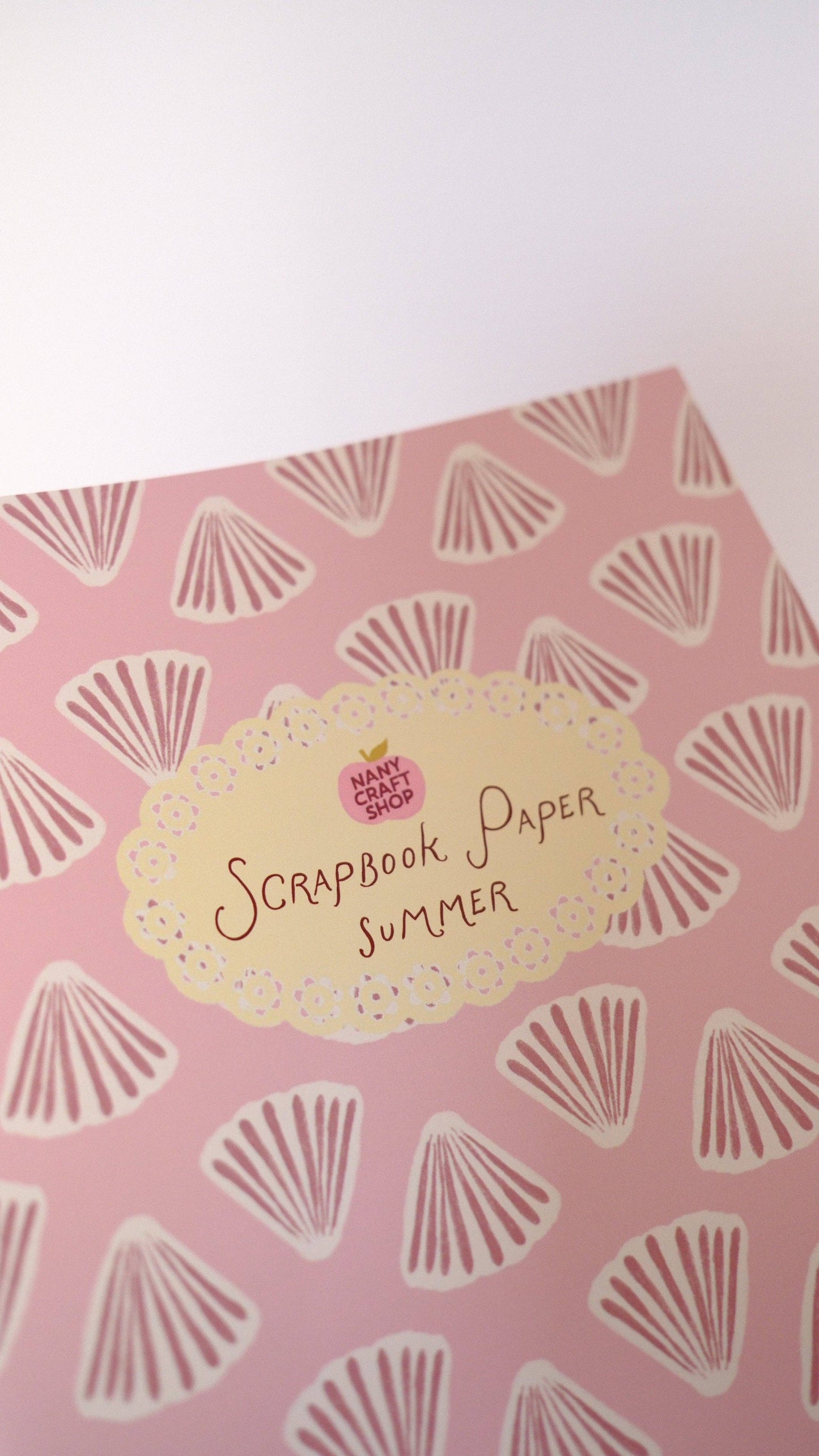 COMING SOON: Nany Craft Shop Scrapbook Paper Booklet - Summer