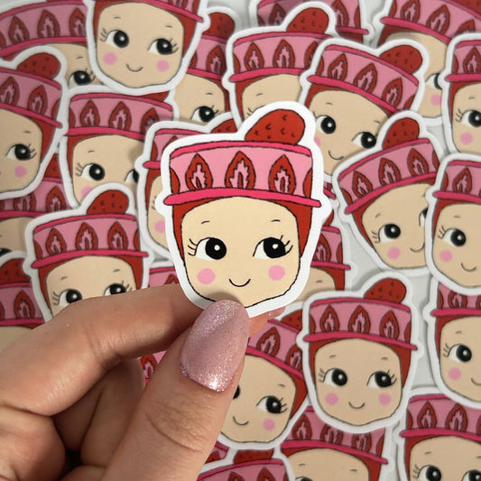 NanyCraftShop Baby Cake Sticker