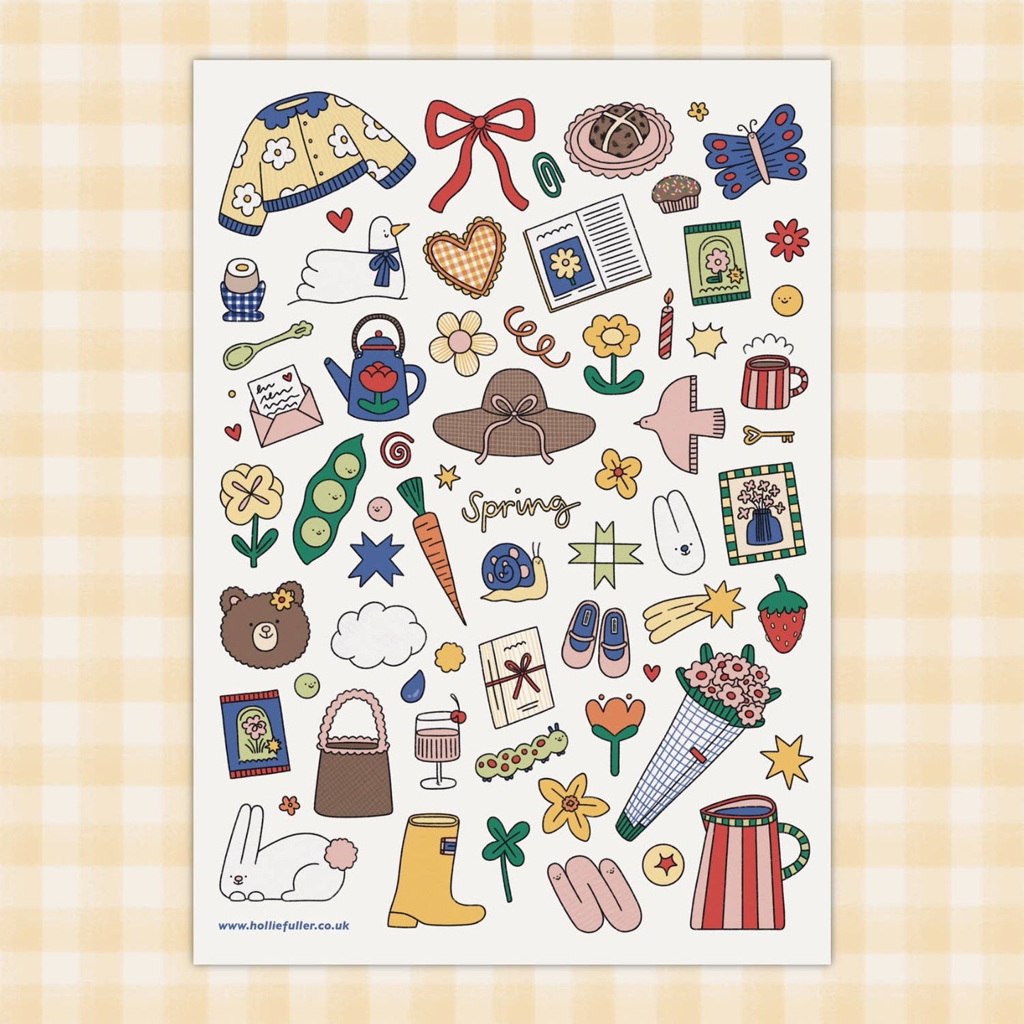 Hollie Fuller - Spring Sticker Sheet