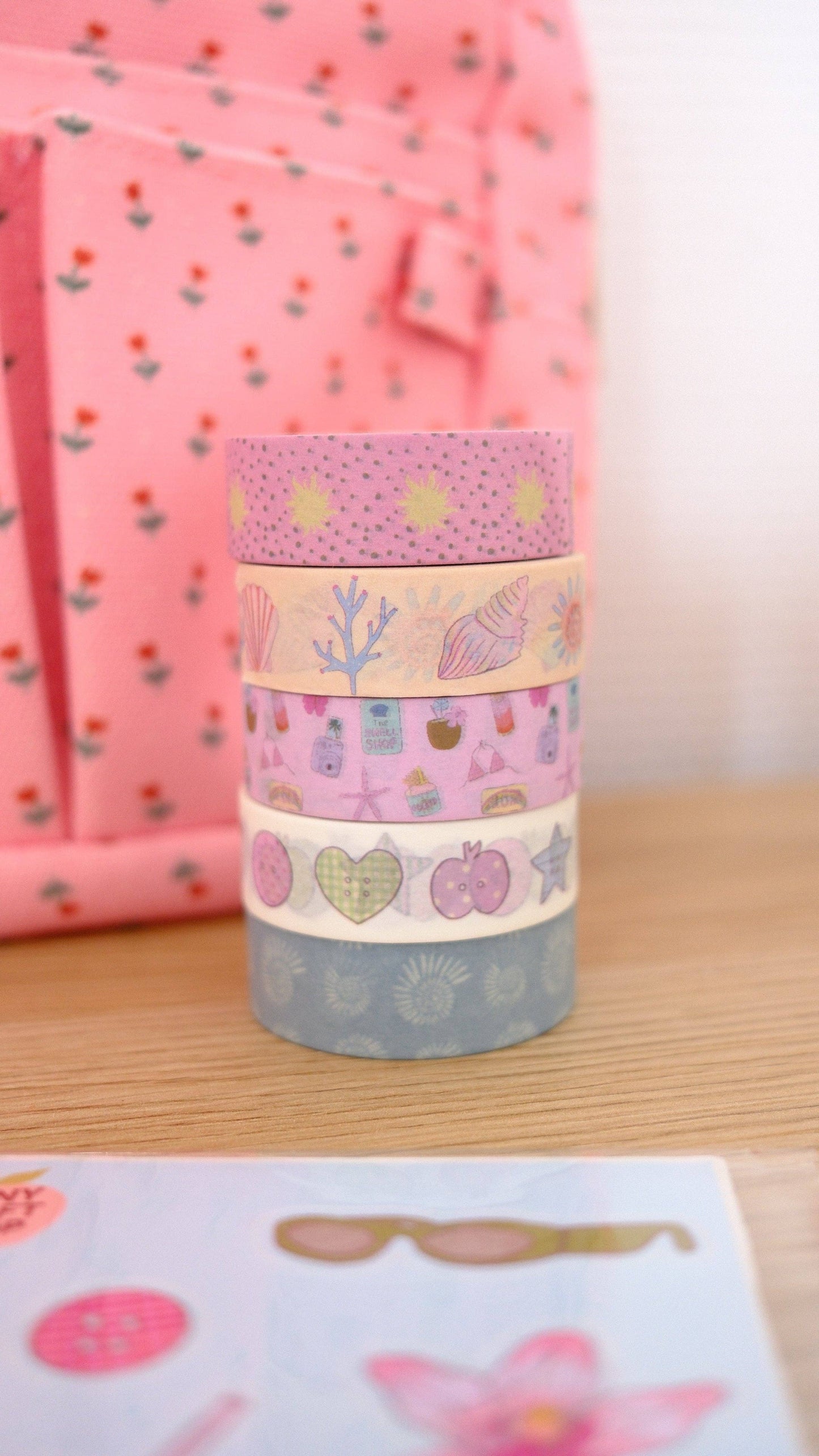 COMING SOON: Nany Craft Shop Washi Tape - Button Designs