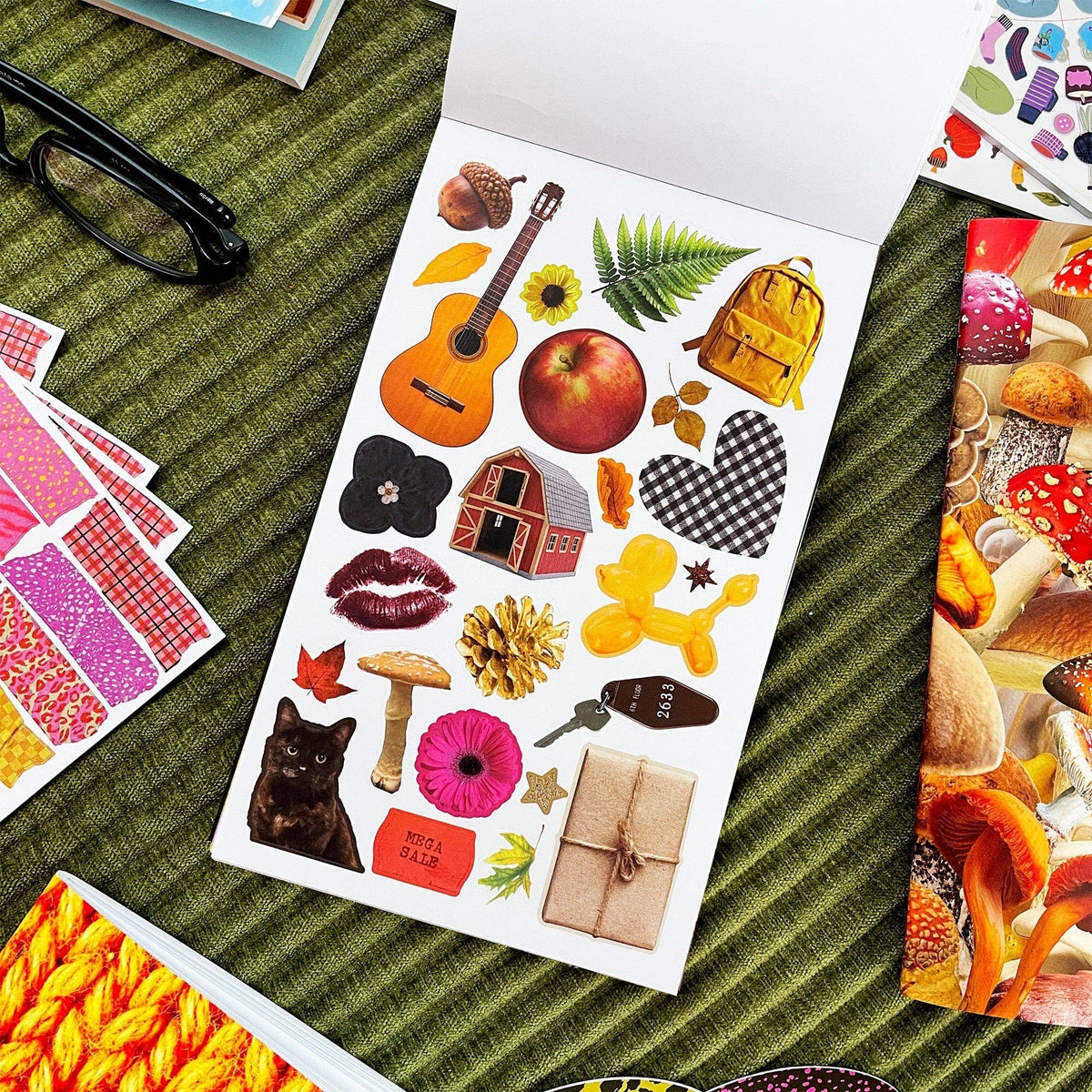 Coming Soon: Pipsticks - Fall Junk Journal Sticker Book