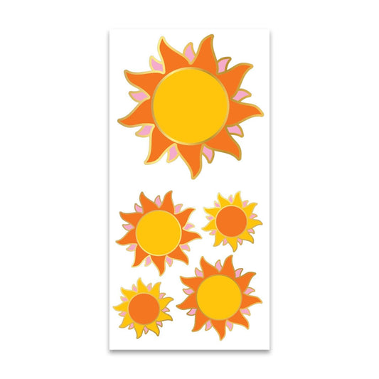 Pipsticks - Tear-off Stickers - Flaming Sun