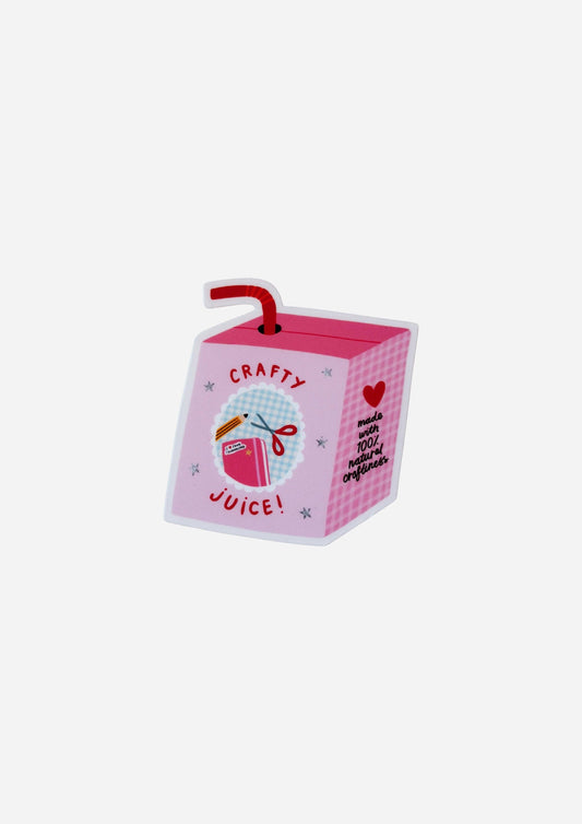 Tillie Rose Studio - Crafty Juice Vinyl Sticker