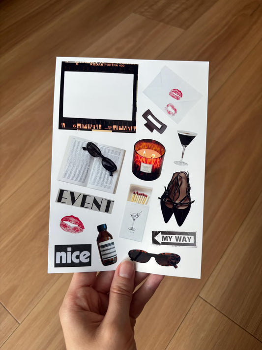 It Girl Sticker Sheet