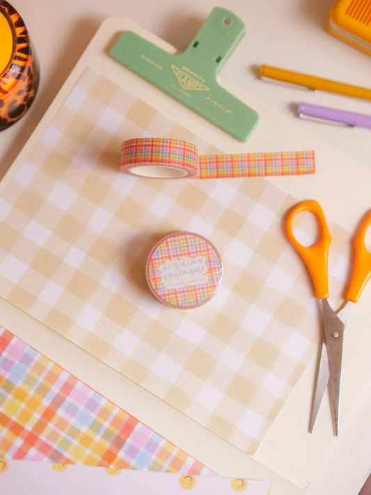 Lydia Southgate - Sorbet Gingham Washi Tape